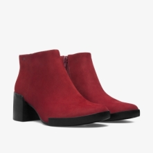 Camper Lotta Womens Ankle Boots US-25407 Red Order Online